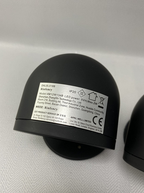 Б/В Безпровідний LED нічник 5 Вт із сенсорним керуванням, пультом ДК, USB, 3 режими світла, поворот 360° Київ - фото 5