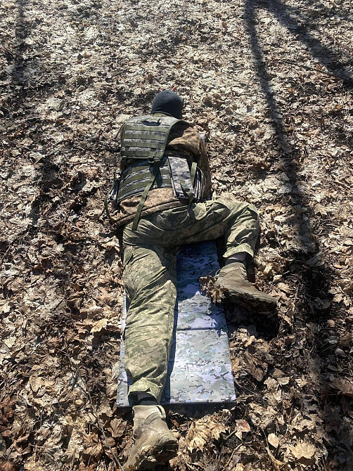 Каремат тактичний складний армійський снайперський сидіння піддупник бістроз&ємний Hotass 165×45 см  Дніпро - фото 6