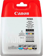 Комплект Canon No.481: Картридж Canon CLI-481 Cyan/Magenta/Yellow/Black Multi Pack Київ