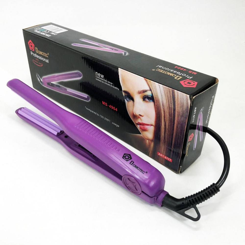 Утюжок выпрямитель для волос с терморегулятором Domotec, Плойка-выпрямитель, Плойка выравниватель MR-96 Львов - изображение 2