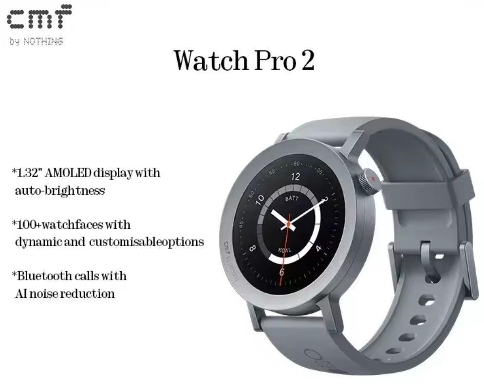 CMF by Nothing Watch Pro 2  ASH grey. Харьков - изображение 5