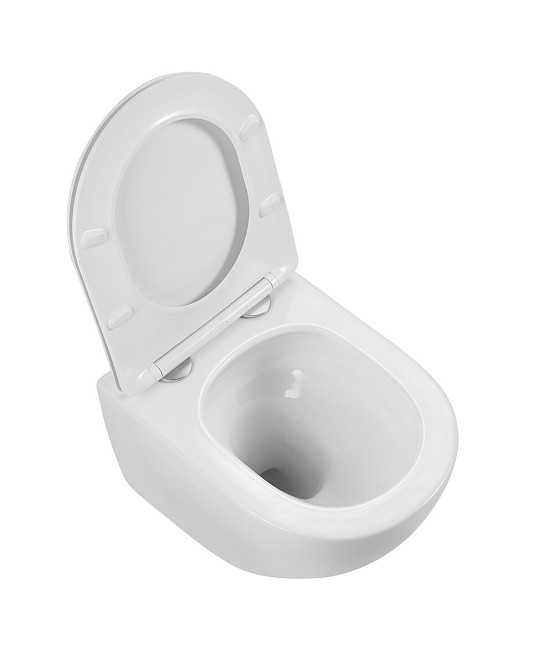 Унитаз подвесной Mixxus ELLIPSE-0306-T3 520x360x365mm, система смыва TORNADO 3.0 (MI6704) Киев - изображение 4