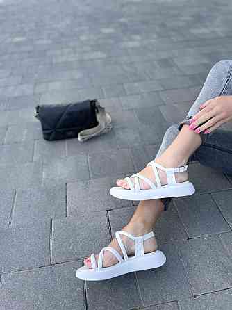 Vistani Босоніжки жіночі Vistani 500 білі (літо, шкіра натуральна) (5270) Коломия