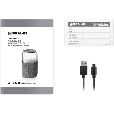 Акустична система REAL-EL X-705 Red (EL121600025) Вінниця - фото 6