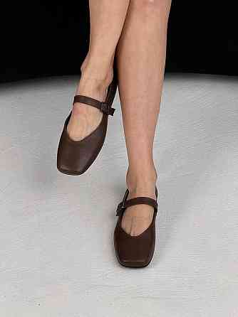 VIFEST Балетки жіночі VIFEST 136 коричневі (весна-осінь, шкіра натуральна) (5910) 40 Коломия