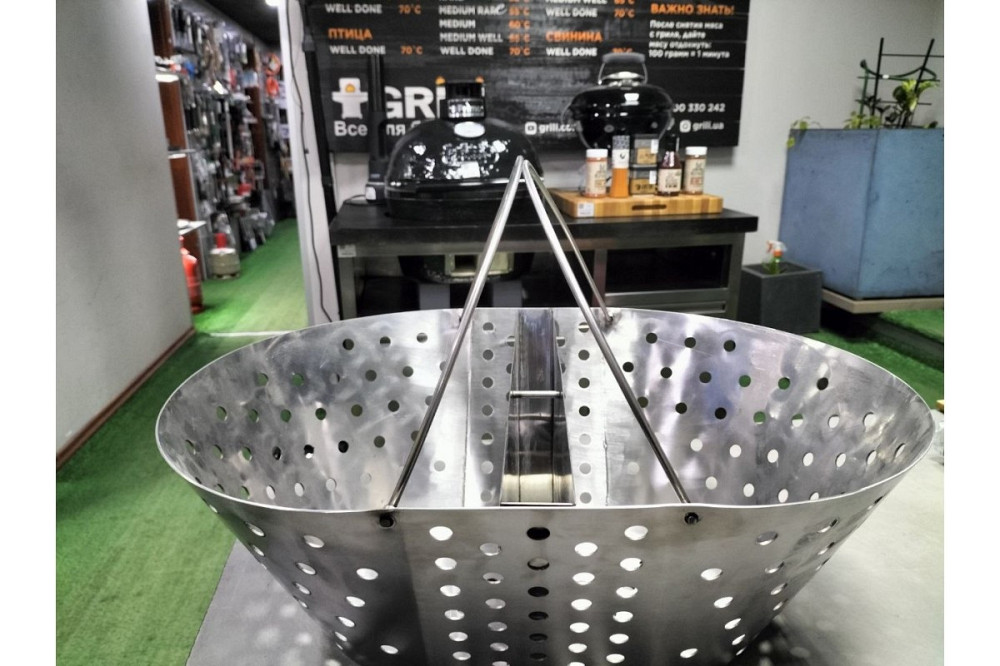 Корзинка для угля с разделителем для гриля Primo Oval L 011305 Код: 011305 Ровно - изображение 8