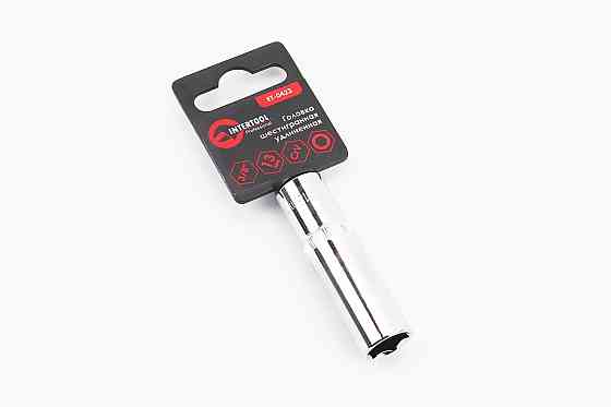 Головка торцева 6-гранна подовжена 3/8" 13мм CrV ET-0423 Київ