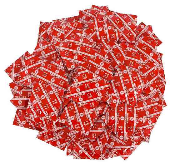 Презервативы London red condoms 100 pcs. Sex Aura Киев