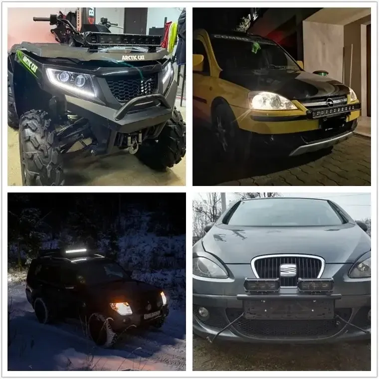 Фара додаткового світла E3-60WCR-6D вольтаж 12-24V Харків - фото 5