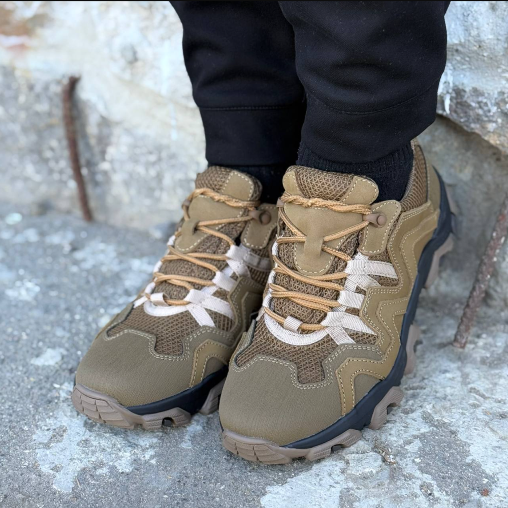 Чоловічі тактичні кросівки койот – армійські літні, міцні, гнучкі, для спецпризначенців, охоронців та екстремальних умов Львів - фото 7