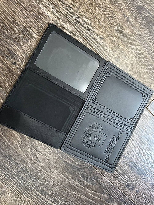 Шкіряна обкладинка на посвідчення офіцера PS Leather Київ - фото 8