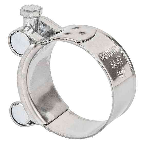 Хомут силовой нержавеющий 22мм Ø44-47мм (КРАТНО 5шт) SIGMA (2508151) Киев