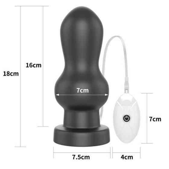 Анальна пробка - King-Sized Vibrating Anal Rammer 7" Sex Aura Київ