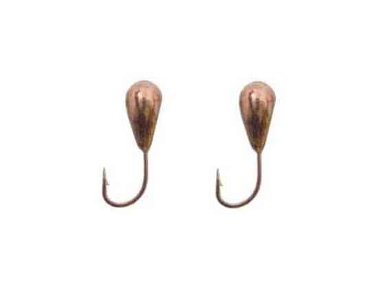 Мормишка вольфрам Еребус 4мм 0,96г copper (2шт/уп) ТМ FISHING ROI Київ