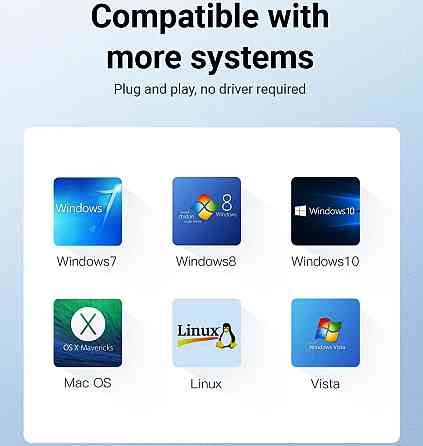 Перехідник HDMI M -> VGA F, 1080P 60Hz, кабель 0,15м, Vention чорний Вінниця