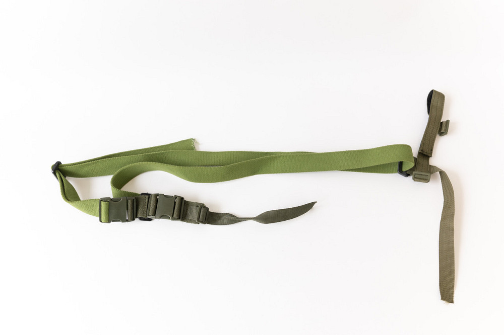 Ремень трехточечный олива Одесса - изображение 4