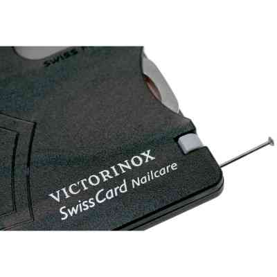 Мультитул Victorinox SwissCard NailCare Transparent Black (0.7240.T3) Винница