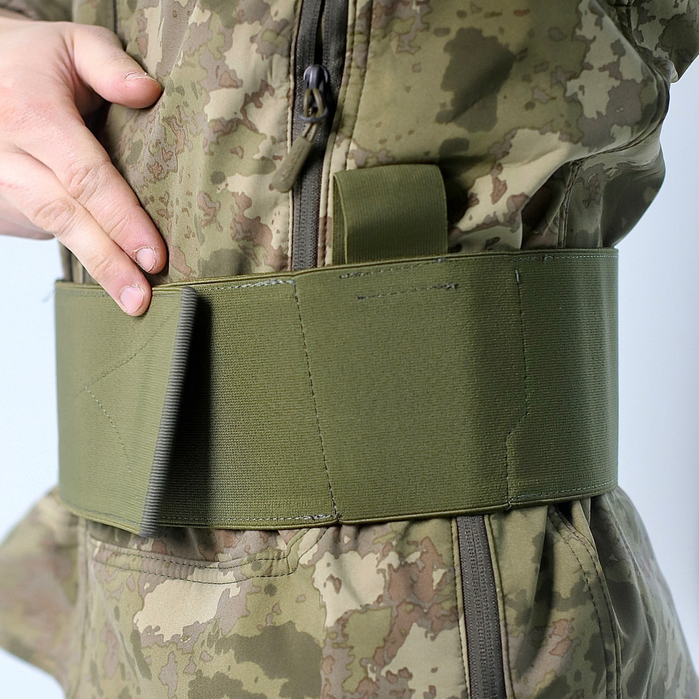 Бандаж военный, пояс тактический для поперека для военных и ВСУ, поясничный бандаж универсальный Хаки Каменец-Подольский - изображение 1