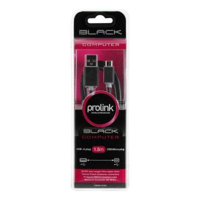 Дата кабель USB 2.0 AM to Micro 5P 1.5m Prolink (PB487-0150) Винница - изображение 4