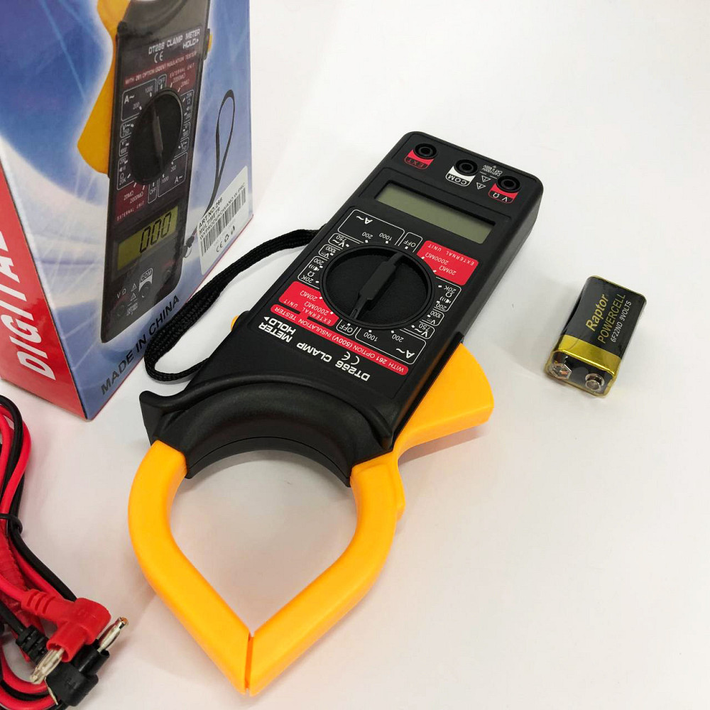 Тестер напруги цифровий Digital DT-266, Тестер для електрика, Мультиметр цифровий AY-213 тестер амперметр Київ - фото 9