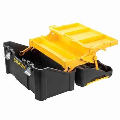 Ящик для інструментів Stanley ESSENTIAL Cantilever, 19&quot;, 490х290х250 мм, з металевими зам (STST83397-1) Вінниця