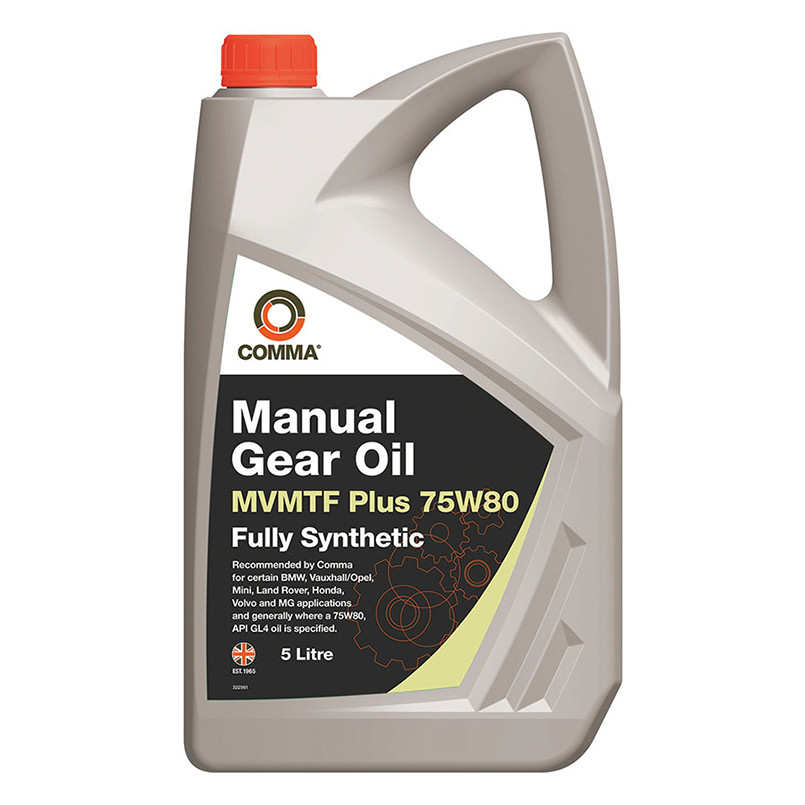 Трансмиссионное масло Comma MVMTF FS Plus 75W-80 GL4 5л Львов - изображение 1