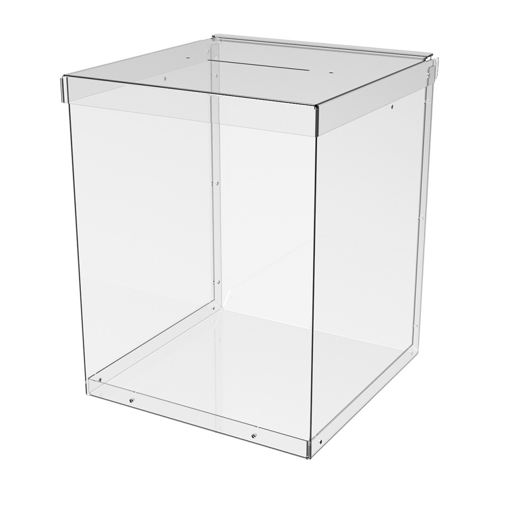 Ящик EKOSTAR без замка для пожертвований и сбора денег 200x200x250. Объем 10 литров Киев - изображение 2