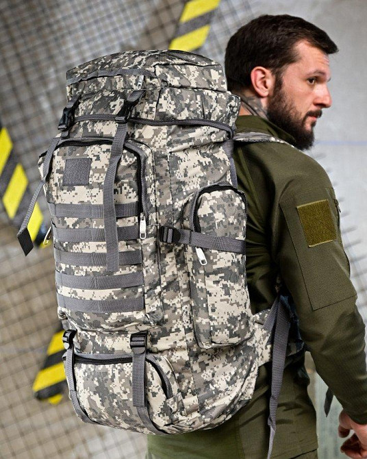 Рюкзак тактичний 50 л Darvall pixel grey ПП4630 Одеса - фото 2