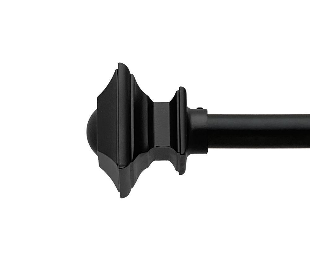 Закінчення для карнизу Orvit БОРДЖЕЗА 19 мм ЧОРНИЙ ОКСАМИТ Львов - изображение 1