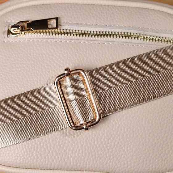 Жіноча сумка на кожен день з натуральної шкіри Білий (Vintage) Київ