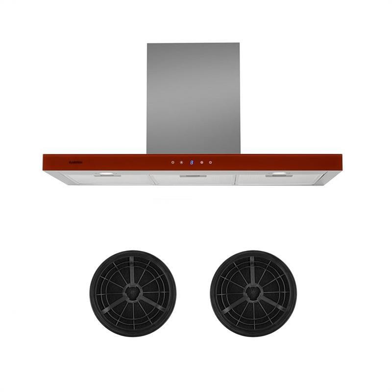 Комплект рециркуляції витяжки Bon Vivant Rouge фільтр з активованим вугіллям червоний (Німеччина, читати Рівне - фото 1