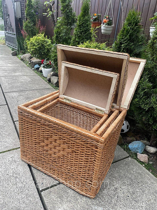 Набор сундуков плетеных из лозы Киев - изображение 4