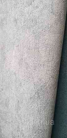 Шпалери вінілові на флізеліні A.S.Creation UNITA 1.06x10 під штукатурку сірі з бірюзовим Київ