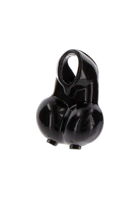 Кольцо для пениса с держателем для мошонки Toy Joy Manpower черное Sex Aura Киев - изображение 3