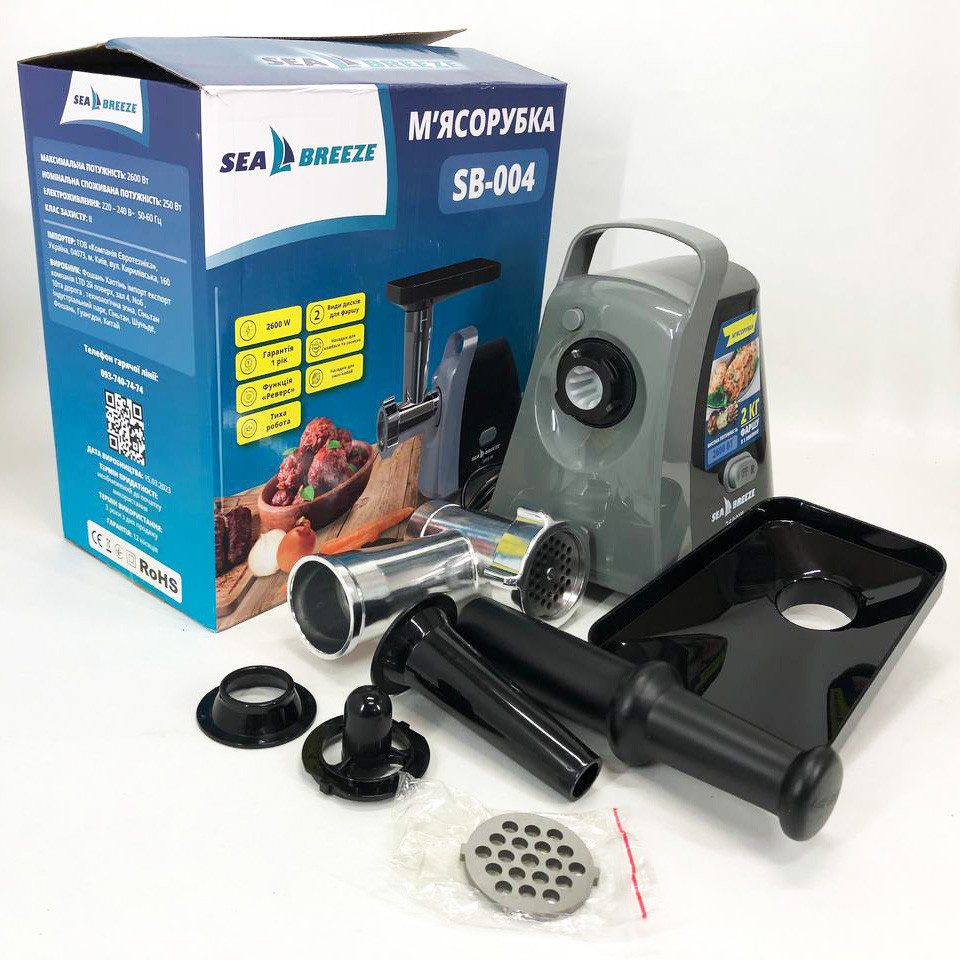 Потужна домашня м'ясорубка, М'ясорубки шнекові, М'ясорубка настільна професійна 'ясорубки для ковбаси WA-14 Львів - фото 14