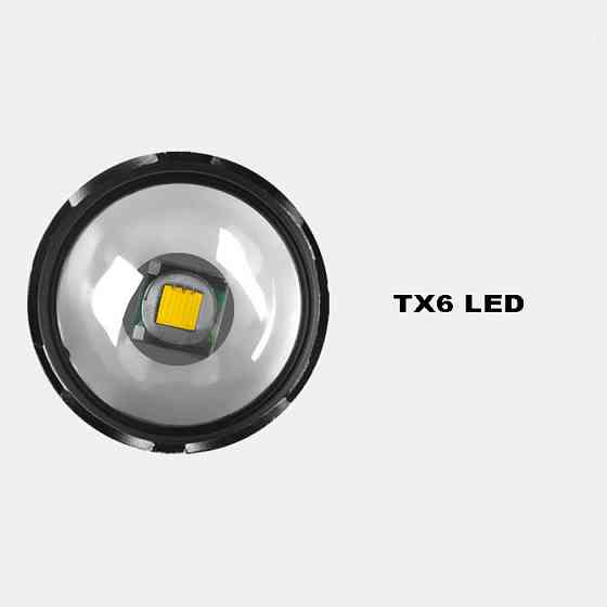 Аккумуляторный светодиодный фонарик Watton WT-039 1000 Лм ударопрочный алюминиевый ручной фонарь Каменец-Подольский