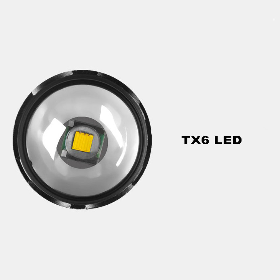 Аккумуляторный светодиодный фонарик Watton WT-039 1000 Лм ударопрочный алюминиевый ручной фонарь Каменец-Подольский - изображение 5