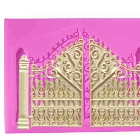 Молд силиконовый Ворота 60 на 80 мм розовый Киев