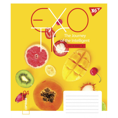 Зошит Yes А5 Exotic 96 аркушів, лінія (766128) Вінниця - фото 5