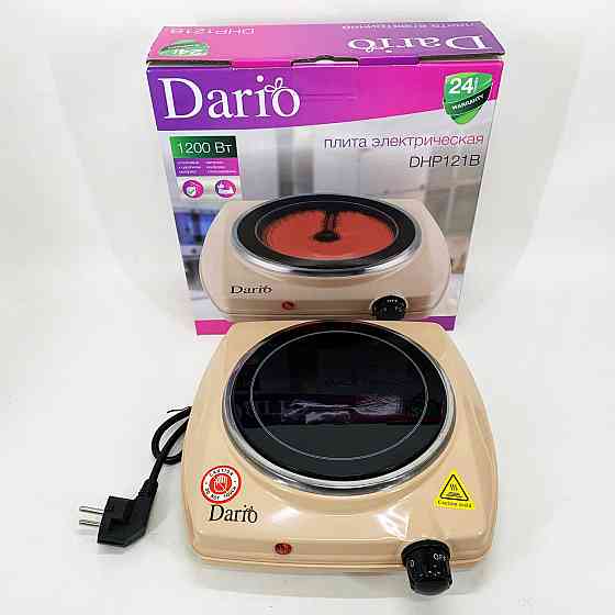 Маленька електрична плитка DARIO, Електроплити одноконфорочні, Електроплита на 1 конфорку FV-79 Івано-Франківськ