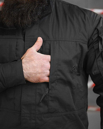 Тактичний костюм guard чорний НП5230 Київ - фото 5