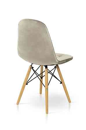 Стілець ДЖАСТІН, велюр пісочний Киев