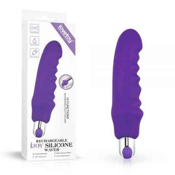 Реалістичний вібратор Rechargeable IJOY Silicone Waver стимулятор точки G Sex Aura Київ