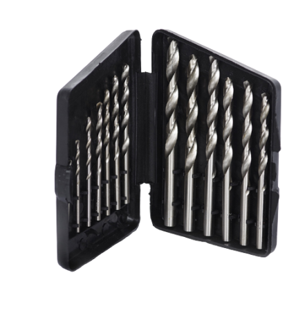 Набір свердл по металу d1,5-6,5мм P6M5 13шт + пластик бокс APRO Житомир