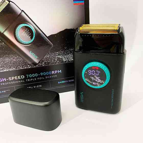 Чоловіча бритва на батарейках VGR, Портативна чоловіча бритва на акумуляторі, Електробритва для бороди ZA-40 Львів