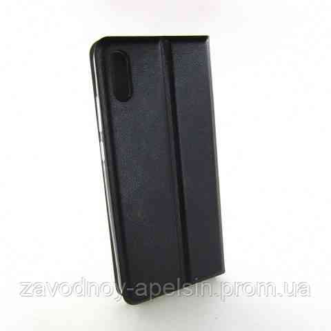 Чехол книжка Huawei Honor 8A (JAT-L29) подставка (черный) Одесса