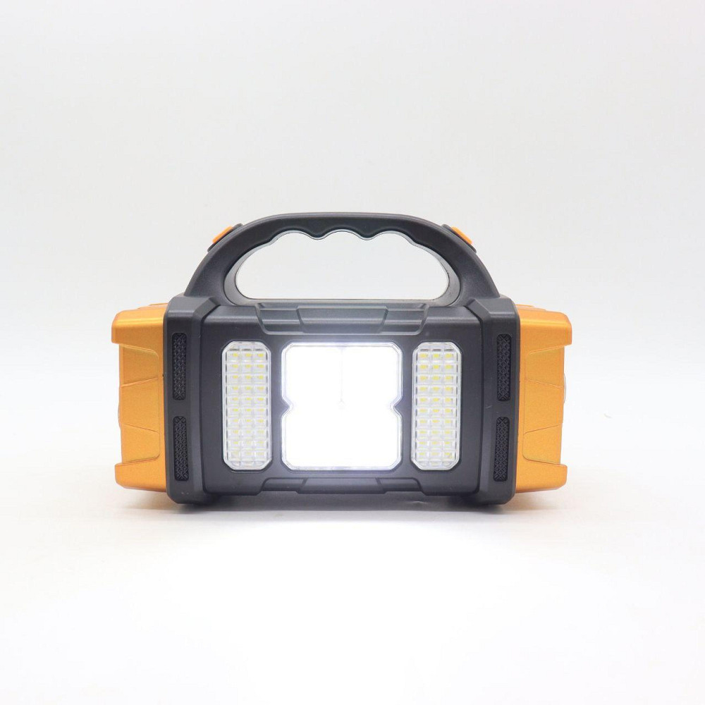 Переносний ліхтар PowerBank 2400мАг,HB-1678,Золотий / Ручний ліхтар-прожектор / Акумуляторний ліхтарик SBR Київ - фото 8