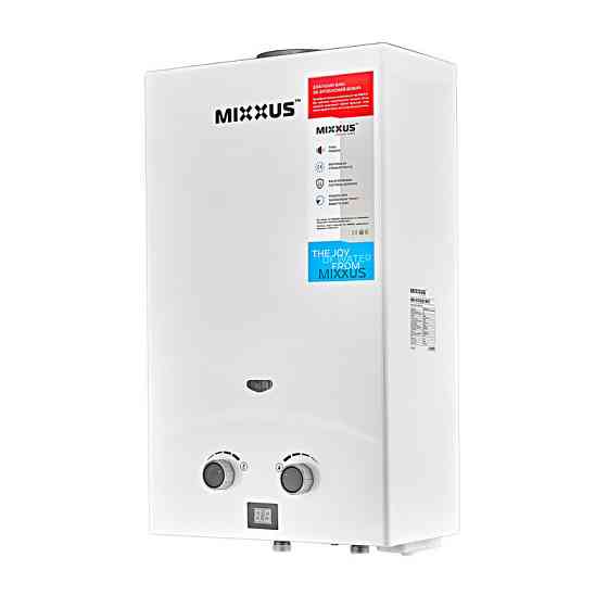 Газова колонка MIXXUS GWH-0110 BASIC WHITE димохідна 10 л/хв    ( WH0022 ) 27106 Харків