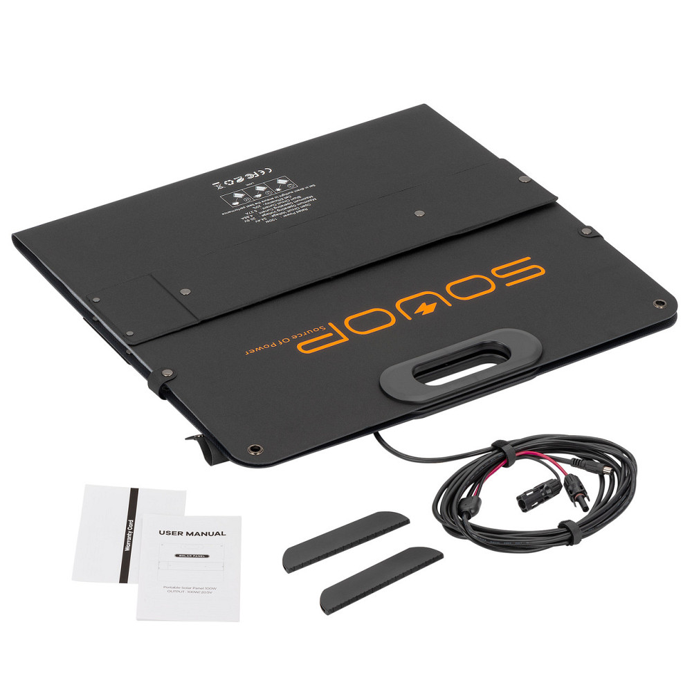 Складана сонячна панель SOUOP PV-1001 18 V / 100 W Київ - фото 5