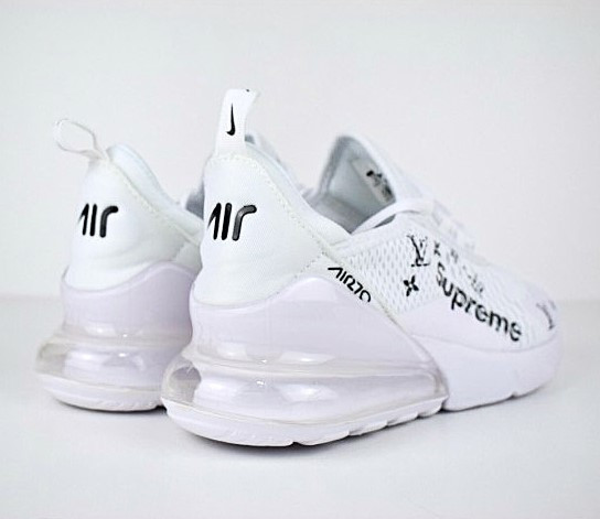 Кроссовки Nike 270 Женские Белые Найк с Амортизацией Тканевые (размеры: 37,38,39,40,41,42,43) Днепр - изображение 9